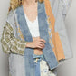 Pol - Plaid Inspiration Open Cardigan