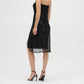 Joseph Ribkoff - Foiled Mesh Strapless Dress