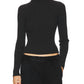 Enza Costa - CASHMERE RIB TURTLENECK SWEATER