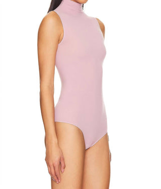 Commando - Ballet Sleeveless Mockneck Bodysuit