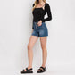Lovervet - High Rise Button Up Shorts