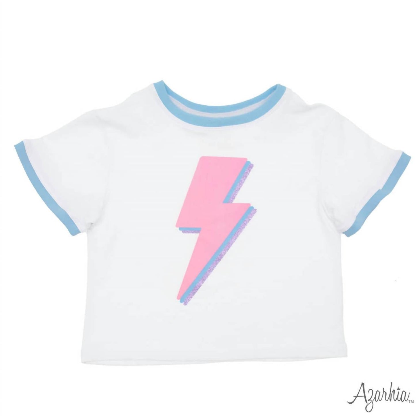 Azarhia - Lightning Bolt Ringer Tee