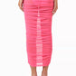 Good American - Mesh Ruched Skirt