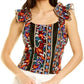 Eva Franco - Embroidered Corset Top