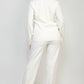 A.C.G. Los Angeles - Midrise Dressy Pants & Button Front Blazer Set