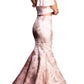 Jovani - Two Piece Off The Shoulder Gown