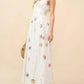 Blue B - Veronica Seashell Embroidered Maxi Dress