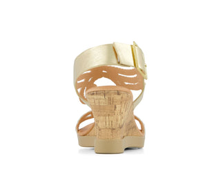 Andrea - Women's Wedge Casual Comfort Ankle Strap Sandals