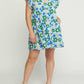 Entro - Floral Tiered Babydoll Dress - Plus