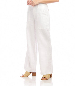 Karen Kane - Linen Wide-Leg Trousers