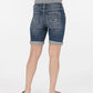 Silver Jeans Co.Women's Elyse Roll Cuff Denim Bermuda Shorts Blue Size 27