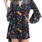 Umgee - Floral Bell Sleeve Dress