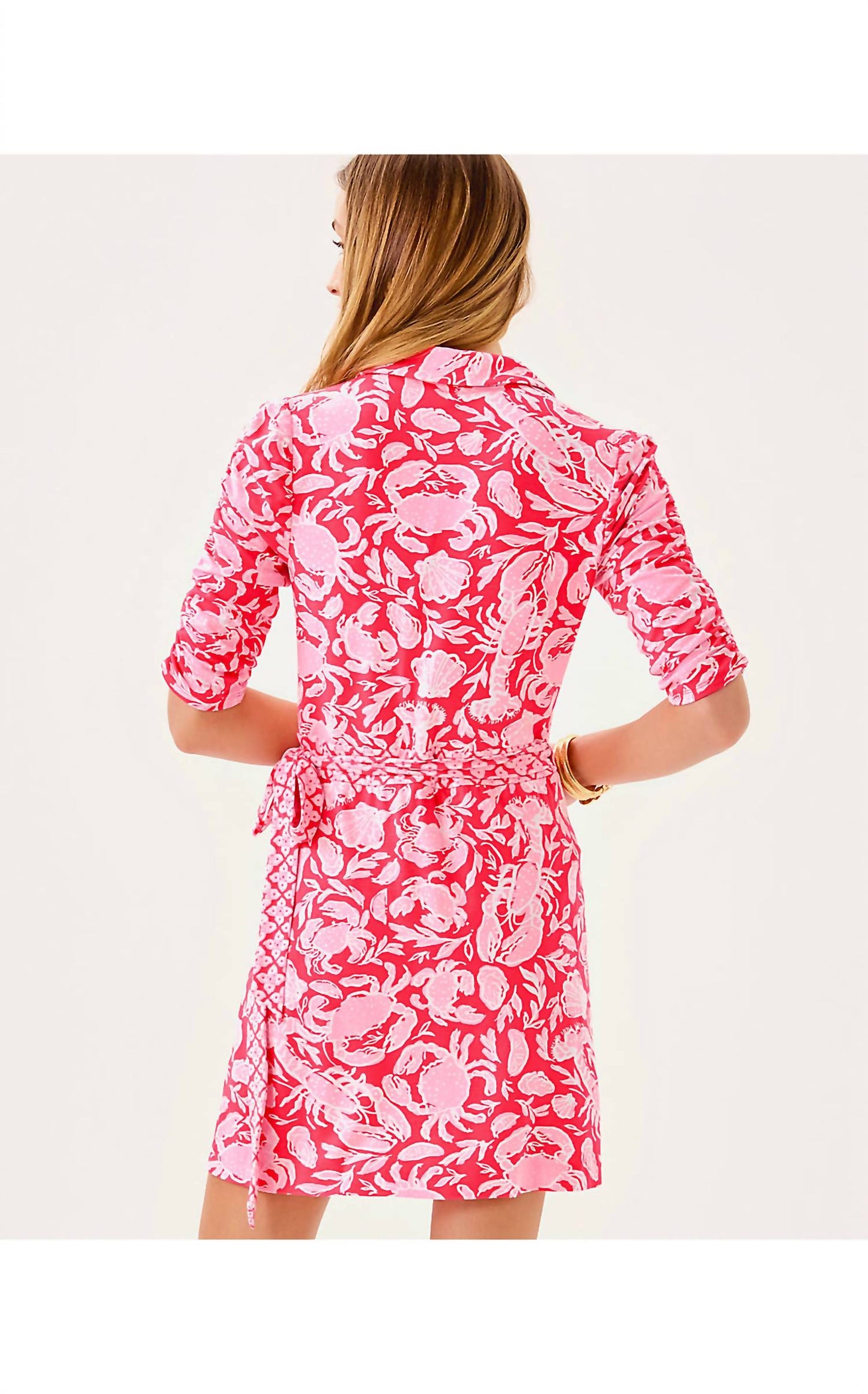 Lilly Pulitzer - Ibby Romper Crab Collab