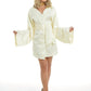 Steffany Milano - Silk Wrapped Dress