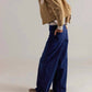 Free People - Nia Striped Boyfriend Jeans