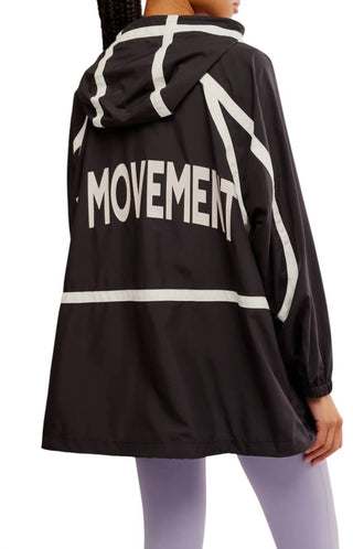 Free People - Cares Like The Wind Logo Jacket