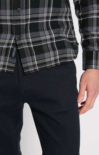Jachs New York - Manor 6oz Stretch One Pocket Flannel Shirt