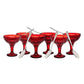 Godinger Dublin Tasting And Drinking Set Red 12 Piece