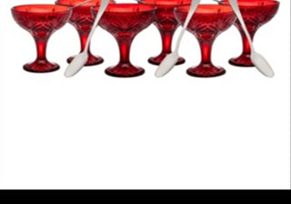 Godinger Dublin Tasting And Drinking Set Red 12 Piece