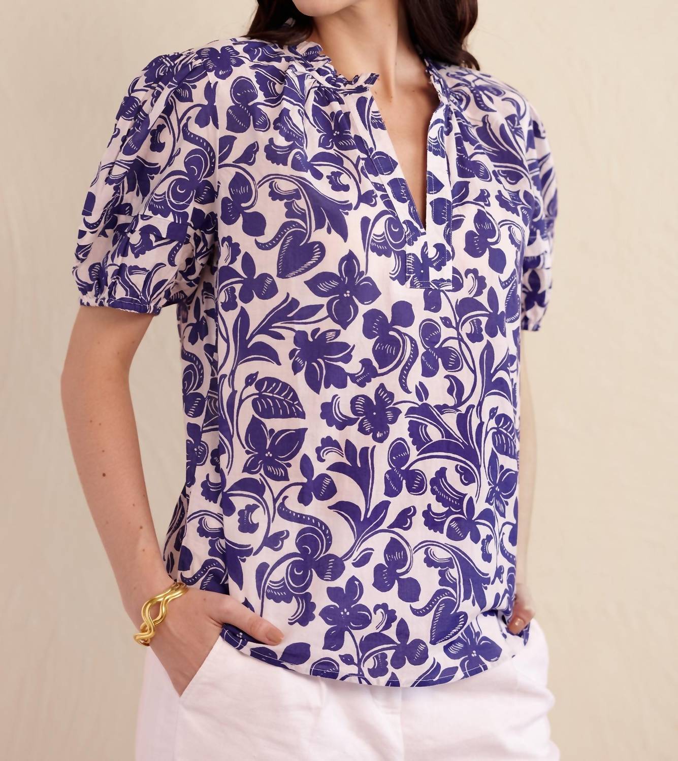 Banjanan - Bronte Floral Print Top