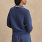 Varley - Morwenna Half Zip Knit Sweatshirt