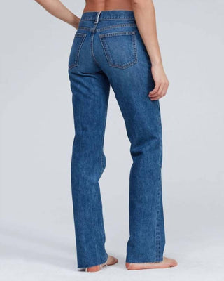 Askk Ny - Women's Long Low Rise Straight Jean