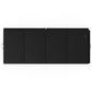 BalanceFrom Fitness 120 x 48" All Purpose Folding Gymnastics Exercise Mat, Black