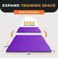 BalanceFrom Fitness GoGym 120x48in All Purpose Folding Gymnastics Mat, Purple