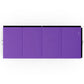 BalanceFrom Fitness GoGym 120x48in All Purpose Folding Gymnastics Mat, Purple