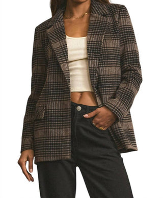 Z Supply - Kingston Relaxed Plaid Blazer