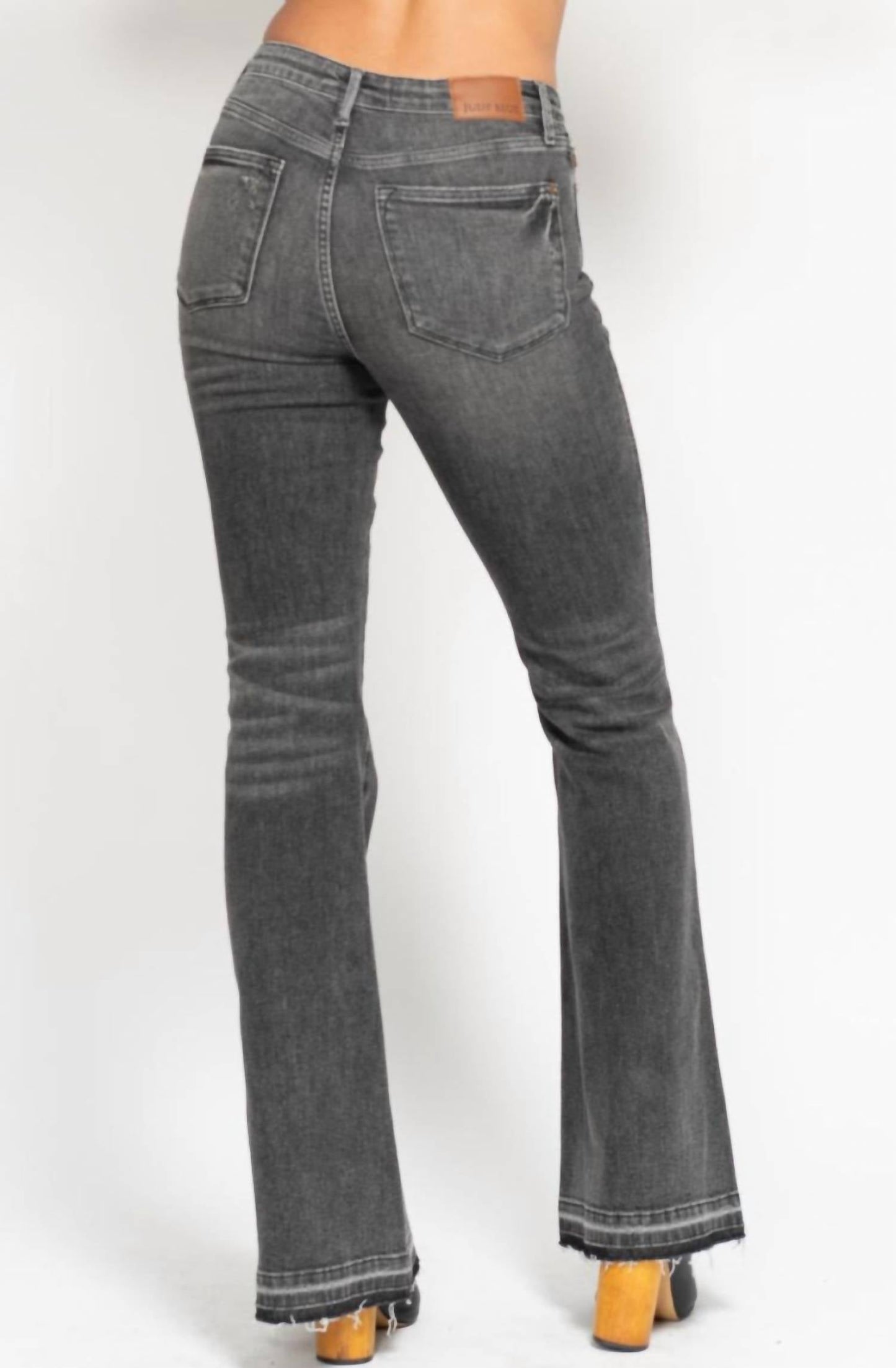 Judy Blue - Mid Rise Tummy Control Flare Leg Jeans