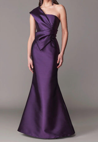 Frascara - One Shoulder Fitted Mother Of The Bride Gown