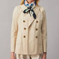Tory Burch - Polished Poplin Double-breasted Jacket