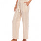 Karen Kane - Drawstring Ankle Straight- Leg Pants