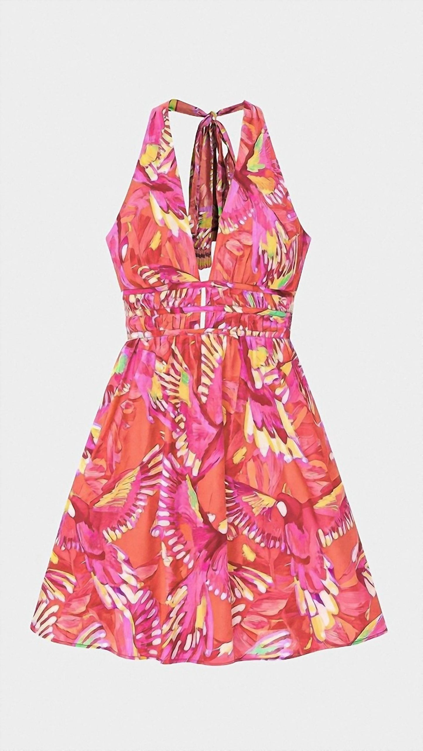 Farm Rio - Flying Birds Mini Dress