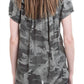 Gigi Moda - Alba Camo Short Sleeve Top