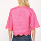 Fate By Lfd - Scallop Edge Poppy Top