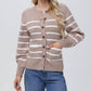 525 America - Josie Striped Cardigan