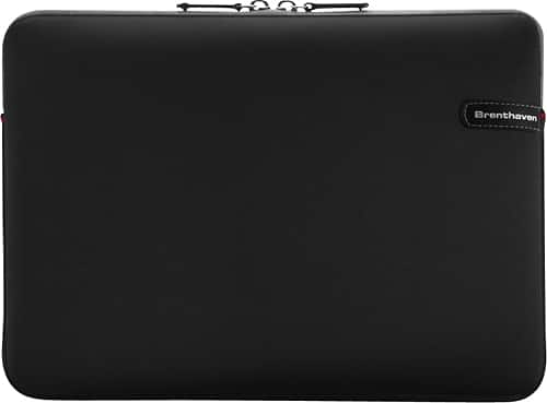 Brenthaven Ecco-Prene 15in Tablet Laptop Sleeve II Case Plus - Black