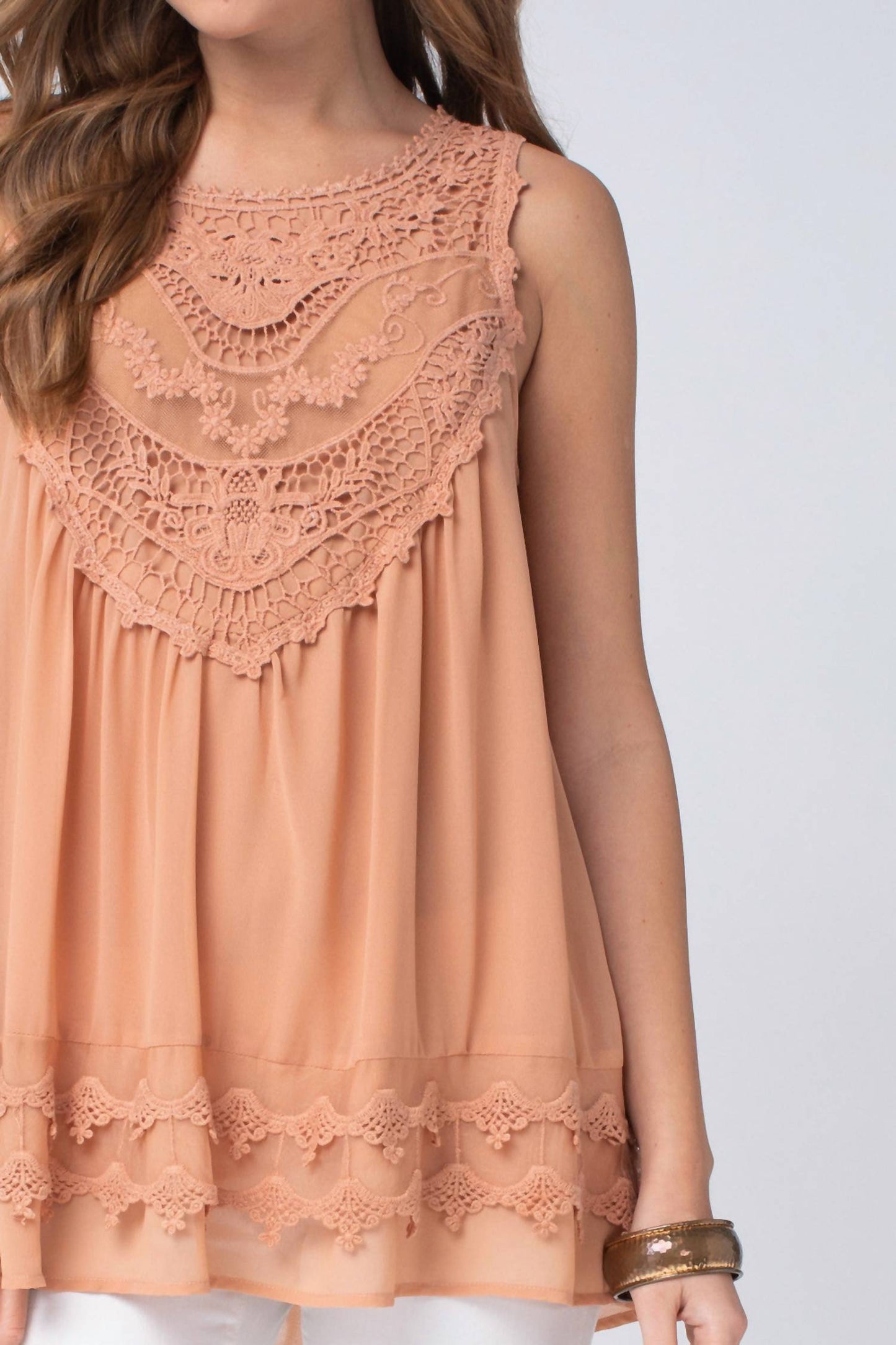 Entro - Crochet Bohemian Tank