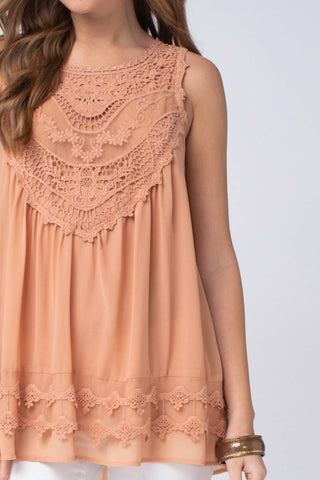 Entro - Crochet Bohemian Tank