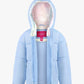 London Fog - Baby Girls Zip-front Hooded Loose Fit Puffer Jacket