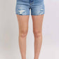 Judy Blue - High Waist With Reinforced Distress Shorts