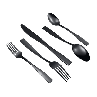40 Piece Stainless Steel Silverware Set for 8