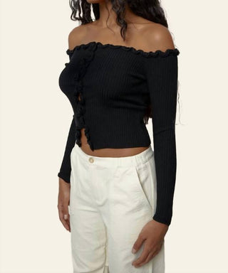 Find Me Now - Charlie Off Shoulder Top