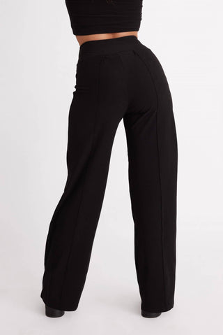 Wolven - High-waisted Wide Leg Pant