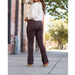 Julia Rose - Brandy Flare Leggings With Pockets