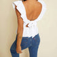 Nation Ltd - Jenny Fused Ruffle Tank