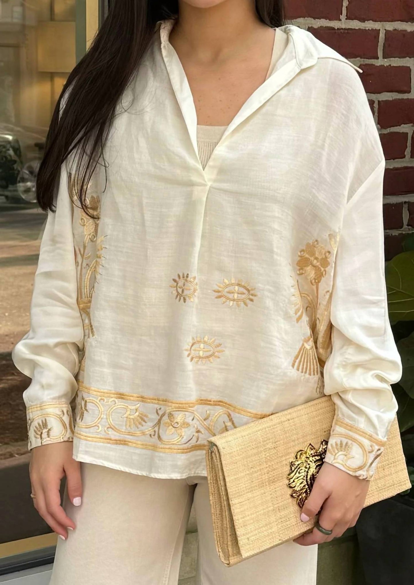 Greek Archaic Kori - Kori Crete Blouse