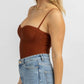 Win Win Apparel - BUSTIER SLEEVELESS STRETCH BODYSUIT